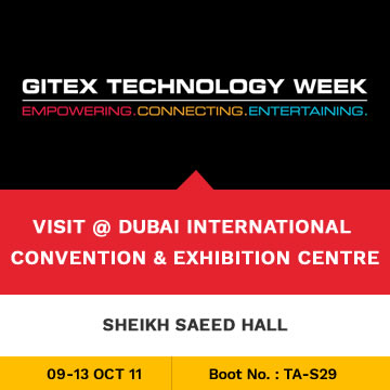 Trinetra Participates in GITEX 2011 Technology Week, Dubai