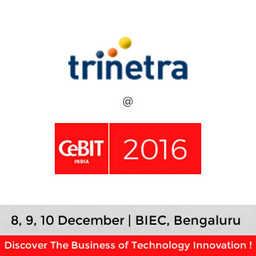 Trinetra wireless Participated in CeBIT India 2016