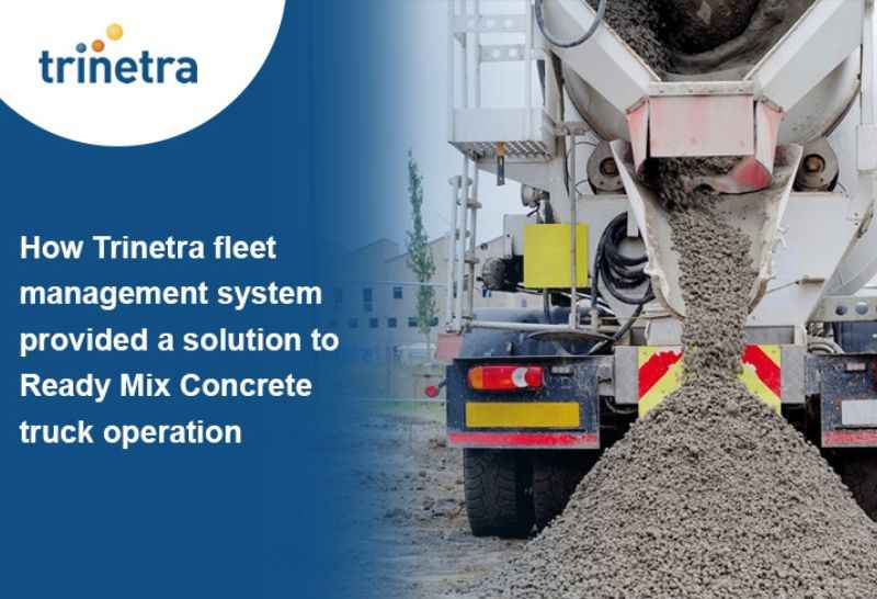 GPS Fleet Tracking system for Ready Mix Concrete Trucks