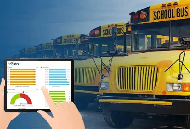 School Bus Fleet Maintenance with Telematics Software