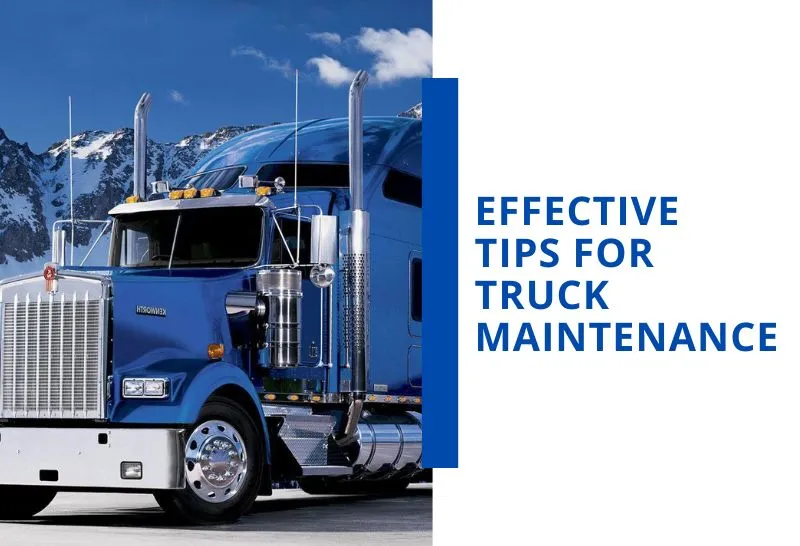 Commercial Truck Maintenance using Fleet Management software