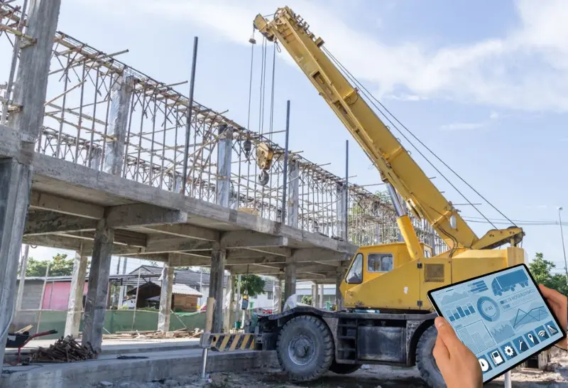 Construction industry telematics in fleet tracking solution
